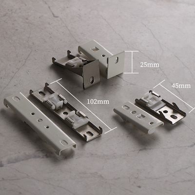 Bendable Plastikgebogener Vorhang Rod Track Rail Inner Pulley aluminium-Polen Hochleistungsfenster