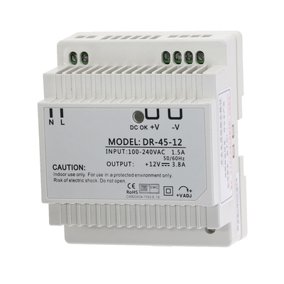 DR-45-12 45W 12V 3.5A DC-Ertrag-Lärm-Schienen-Schaltungs-Modus-Stromversorgung
