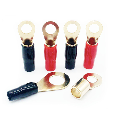 Audiofalz Ring Terminal Gold Plated 0GA/2GA /4GA /6GA /8GA/10GA
