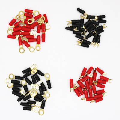Audiofalz Ring Terminal Gold Plated 0GA/2GA /4GA /6GA /8GA/10GA