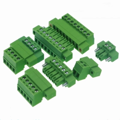 3.81mm Abstandineinander greifenflansch-Ankern-Schraubklemme-Klemmenblöcke