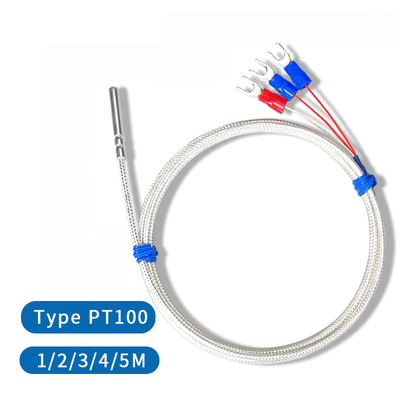 Temperaturbegrenzer-Thermocouple Sensor Cable-Edelstahl-Sonden-Rohr PT100 -50°C~200°C