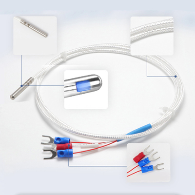 Temperaturbegrenzer-Thermocouple Sensor Cable-Edelstahl-Sonden-Rohr PT100 -50°C~200°C