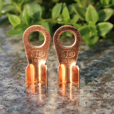 Offener Fass-Draht quetschverbinden kupfernen Ring Lug Terminals OT 5A zu 500A