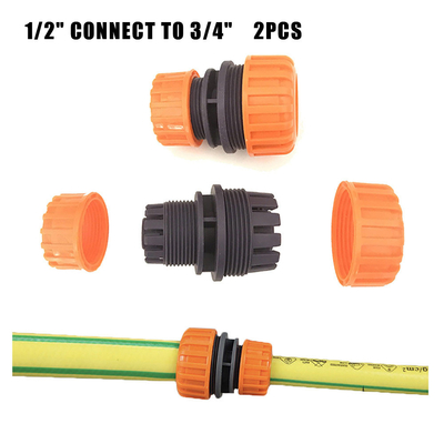 Plastikzoll der Garten-Wasser-Schlauch-Hahn-Verbindungsstück-schneller Schlauch-Adapter-Zusätze 1/2 3/4 Zoll