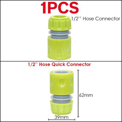 Plastikzoll der Garten-Wasser-Schlauch-Hahn-Verbindungsstück-schneller Schlauch-Adapter-Zusätze 1/2 3/4 Zoll