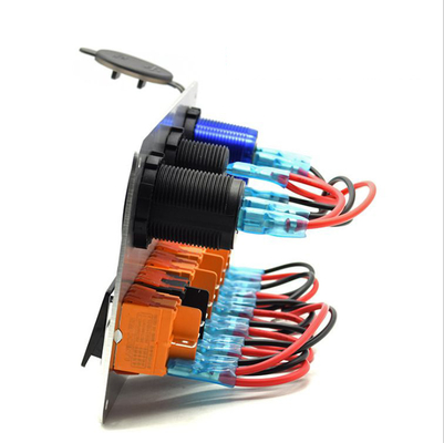 Doppel-USB-Ladegerät-Ausgang-Adapter-Netzdose 4.8A für Selbstmotorrad-LKW-Schiff wasserdichtes 12-24V