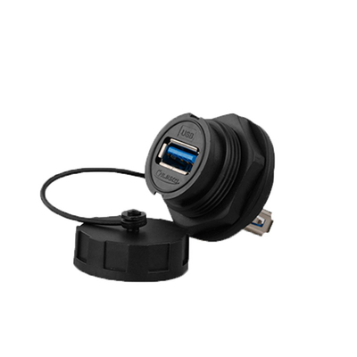 Dock-Adapter-Frau einzelne Portplatten-imprägniern ebene Berg USBs 3,0 zu weiblichem