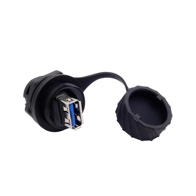 Dock-Adapter-Frau einzelne Portplatten-imprägniern ebene Berg USBs 3,0 zu weiblichem