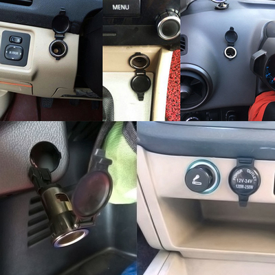 Die Auto-Feuerzeug-Sockel-Stecker-Steckdose-Teile für Auto-LKW-Motorrad 12V 24V imprägniern