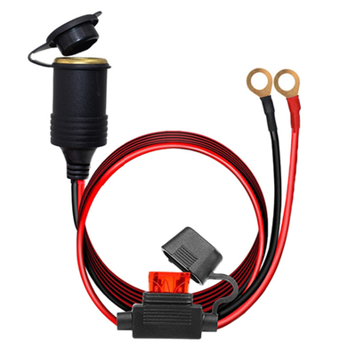 Auto-Motorrad-LKW-Feuerzeug-Sockel-weibliche Steckdose mit 5M Cable 12V 24V