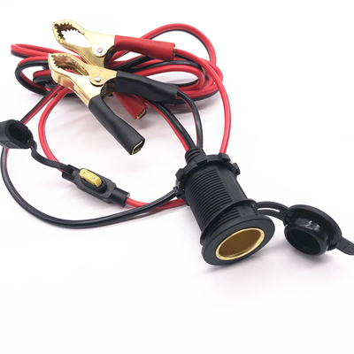 Auto-Motorrad-LKW-Feuerzeug-Sockel-weibliche Steckdose mit 5M Cable 12V 24V