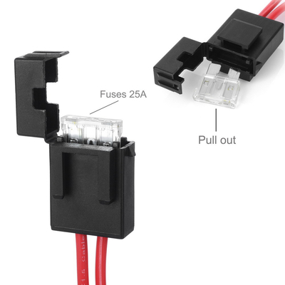 Auto-Motorrad-LKW-Feuerzeug-Sockel-weibliche Steckdose mit 5M Cable 12V 24V