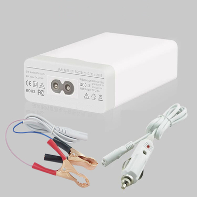 Motorrad-LKW DC-Konverter mit Batterie-Clip 12V 24V zum Ladegerät-Stromadapter 5V QC3.0 USB