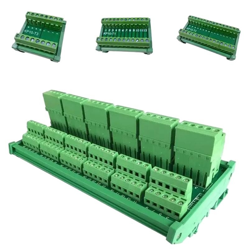 8 12 16 60 Wege Kabelverbindung Verteilungsknotenpunkt Endgerät Blöcke Verkabelung Board Din Schienenhalter