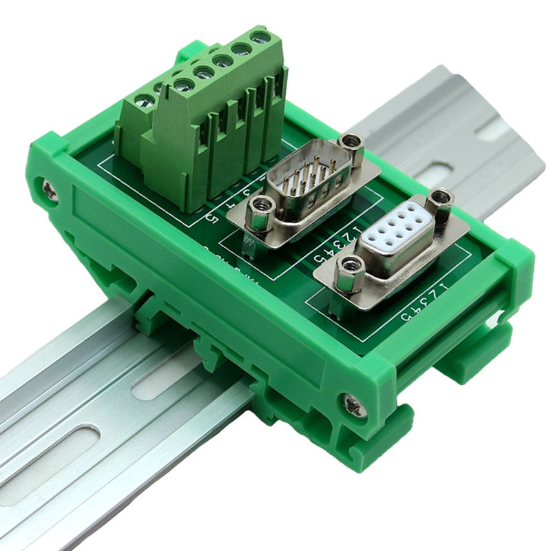 Pin Male Female Dual Connectors-Verteiler-Verdrahtungs-Ausbruch-Brett DB9 D Subventions-9