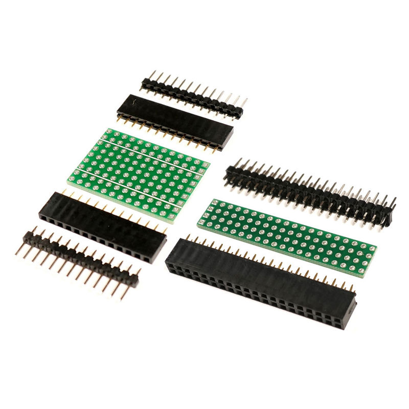 2x20 1x13 2.54mm Pin Header Housing Prototyping PWB-Brett-Ausrüstung für Arduino