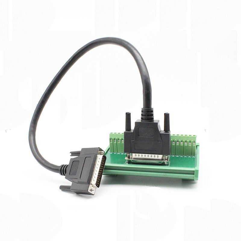 Doppelte Subventions-Sockel-Verteiler-Ausbruch-Brett-Adapter-Hutschiene der Reihen-DB44 weibliche D