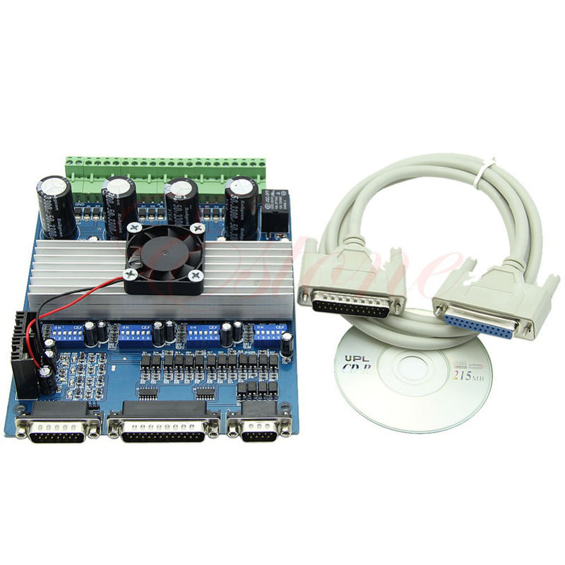 Kontrolleur Board Achse des Schrittmotor-Fahrers TB6560 4 für CNC-Graviermaschine 0-10V