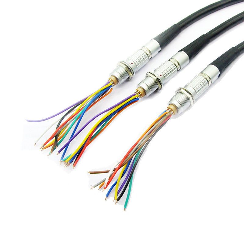 FGG-EI 0B 1B 2B Koaxialselbstsichernder Verbindungsstück-Kabelbaum-Kabel-Gegentakthersteller