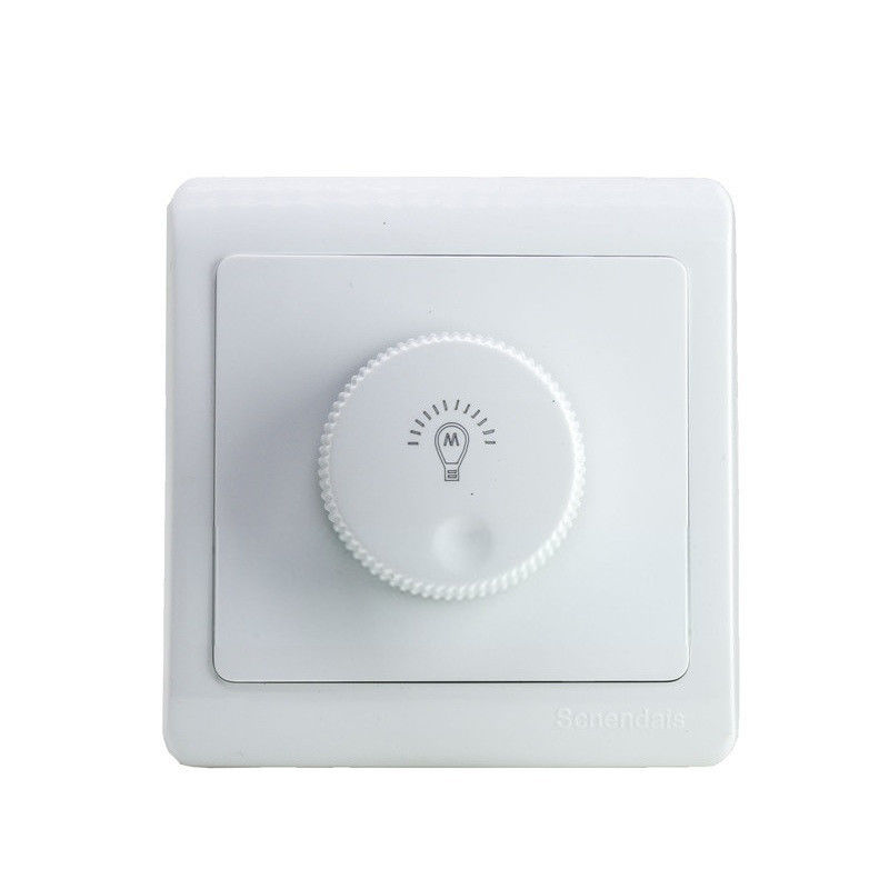 AC85-120V AC180-265V LED Lampen-schwächerer Schalter-Helligkeits-Prüfer-Wall Mounted Rotary-Griff
