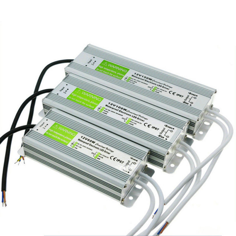 Constant Voltage Outdoor CCTV führte Schaltnetzteil IP67 wasserdichtes 12V 60W 100W 150W