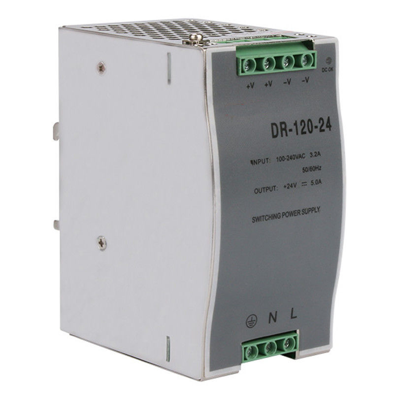 DR-120-24 75W 24V 5A DC-Ertrag-Lärm-Schienen-Schaltungs-Modus-Stromversorgung