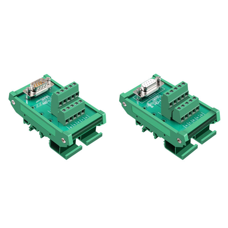 Pin Single End Male Female-Verbindungsstück-Verteiler-Ausbruch-Brett DB9 D Subventions-9