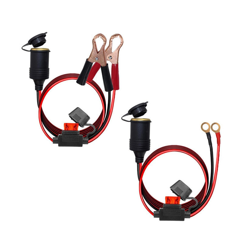 Auto-Motorrad-LKW-Feuerzeug-Sockel-weibliche Steckdose mit 5M Cable 12V 24V