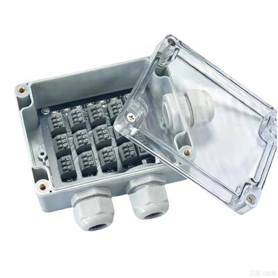 PLC-Sensor-Signal-Eingangsverteilungsmodul Endpunktblöcke Verbindungskasse 12 Arrays